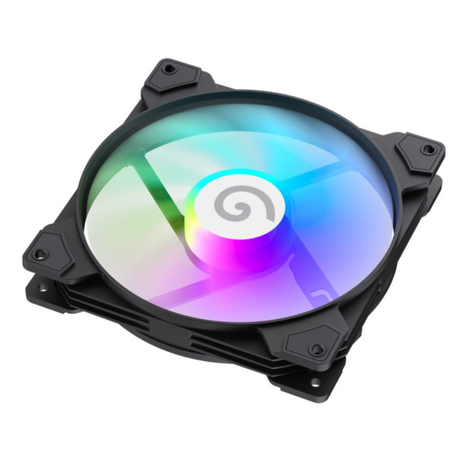 Кулер для корпусу 140 мм, 4pin(M/F)/3pin(M/F), ARGB, PWM, чорна рамка FN14A-S5 GAMEMAX FN14A-S5