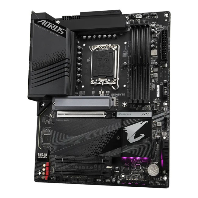 Mатеринська плата s1700 Intel Z790 DP/HDMI 4xDDR5 4xM.2 2.5GbE LAN ATX GIGABYTE Z790 AORUS ELITE AX