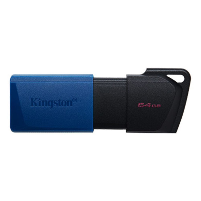 Флеш пам'ять 64GB USB 3.2 Gen1 DataTraveler ExodiaM (Black + Blue) KINGSTON DTXM/64GB