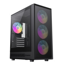 Корпус комп'ютерний Mini Tower без блока живлення  M-ATX,ITX, Tempered Glass,Mesh,USB3.0x2,Type-C, C GAMEMAX Storm 2 MB