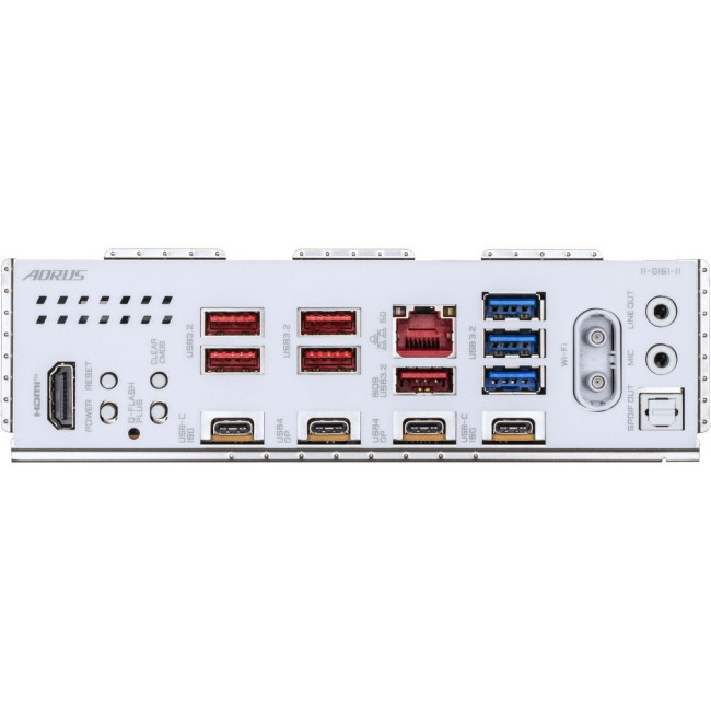 Mатеринська плата sAM5 AMD X870E 2xHDMI/2xUSB4 Type-C 4xM.2 5GbE LAN ATX GIGABYTE X870E AORUS PRO X3D ICE