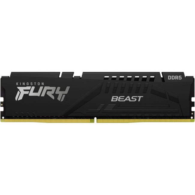 модуль пам'яті 16Gb DDR5 5200MHz Fury Beast Black (2x8) XMP KINGSTON KF552C40BBK2-16