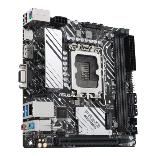 материнська плата s1700/2DDR5/VGA/HDMI/DP/1PCIe/4SATA/1M.2 ASUS PRIME H610I-PLUS-CSM