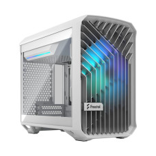 Корпус mini-ITX без БЖ, білий, скло Torrent Nano RGB White TG Clear FRACTAL DESIGN Torrent Nano RGB White TG clea (FD-C-TOR1N-05)
