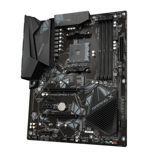 Mатеринська плата sAM4 AMD B550 HDMI/DVI 2xM.2 (PCIe 4.0) USB 3.2 GbE LAN ATX GIGABYTE B550 GAMING X V2