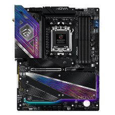 Mатеринська плата sAM5 AMD X870 4xDDR5 HDMI/2xUSB4 Type-C 5xM.2 5GbE LAN ATX ASROCK X870 NOVA WIFI