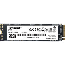 накопичувач M.2 512GB P320, NVMe 2280 PATRIOT P320P512GM28