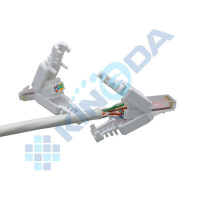 Конектор RJ45, UTP, 6 cat., безінструментальний KINGDA KD-PGU8054-C6