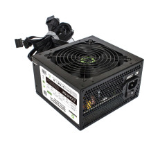 Блок живлення ATX 600W APFC,80+з кабелем живлення, вентилятор 120 мм, чорний GAMEMAX GM-600 80+ APFC Black