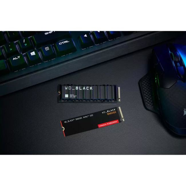 Жорсткий диск SSD WD Black 4 Tb SN850X NVMe WESTERN DIGITAL WDS400T2X0E 4Tb Black SN850X N