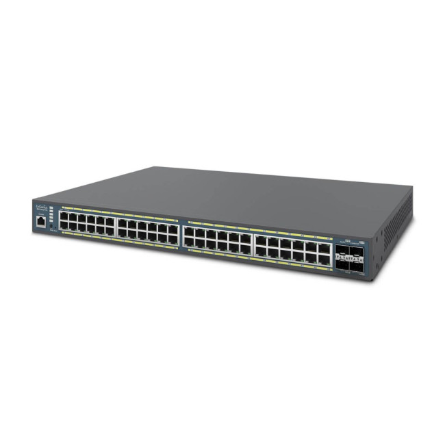 Комутатор 48-port GbE PoE.af/at(+) 410W 4xSFP L2 ENGENIUS EWS7952P-FIT  (1402A0196307)