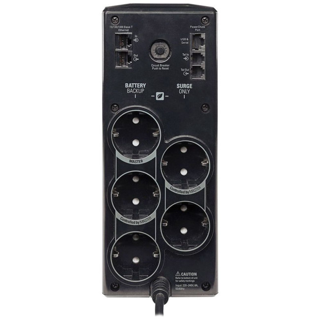 ДБЖ Back-UPS Pro 540W/900VA,L-I,AVR,USB,5xSchuko BR900G-GR