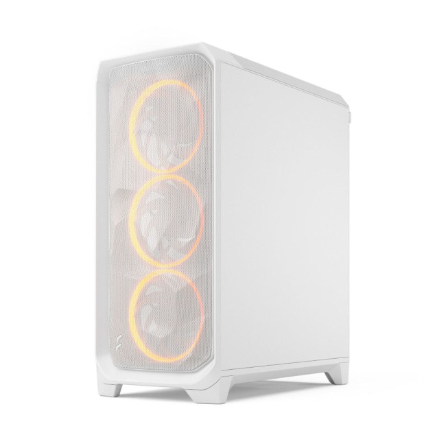 Корпус E-ATX (до 277 мм) без БЖ, білий, скло, RGB Meshify 3 White RGB TG Clear Tint FRACTAL DESIGN Meshify 3 White RGB TG CT (FD-C-MES3A-07)