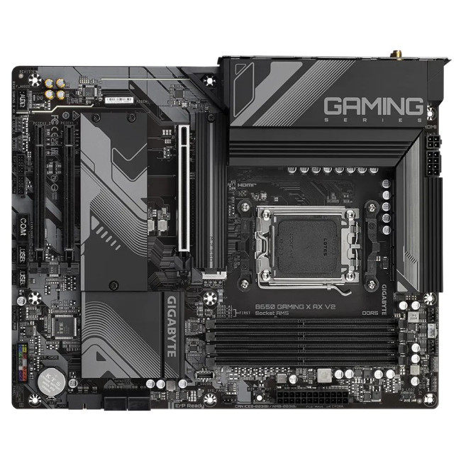 Mатеринська плата sAM5 AMD B650 DP/HDMI 3xM.2  2.5GbE LAN ATX GIGABYTE B650 GAMING X AX V2