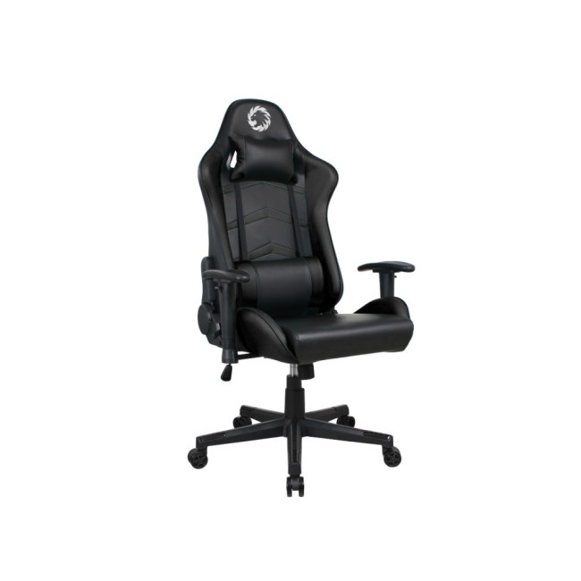 Геймерське крісло Gamemax GCR09 Black чорного кольору, зручне, ергономічне GAMEMAX GCR09 Black