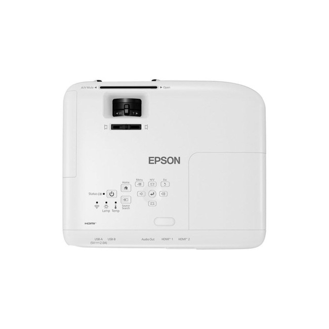проектор EH-TW850 (3LCD,FHD,3400ALm,16000:1, 1.35-1.64:1, 6/12, 2*HDMI, USB-A, USB-B, 2W) EPSON EH-TW850 (V11HB61042)