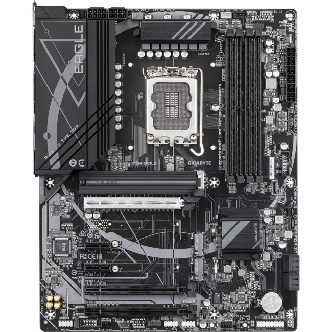 Mатеринська плата s1700 Intel Z790 DP/HDMI 4xDDR5 3xM.2 2.5GbE LAN ATX GIGABYTE Z790 EAGLE