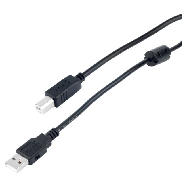 Кабель USB 2.0 type A - USB type B, 1.5 м Призначений для підключення будь-якого ПК / Mac або ноутбу PROFCABLE ProfCable12-150