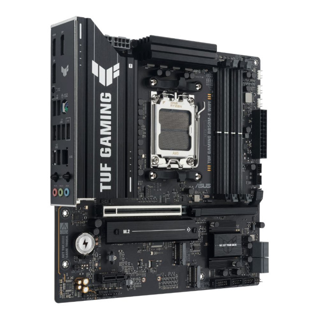 материнська плата sAM5/4DDR5/HDMI/2DP/2PCIe/3M.2/4SATA/LAN2.5Gb ASUS TUF GAMING B850M-E WIFI