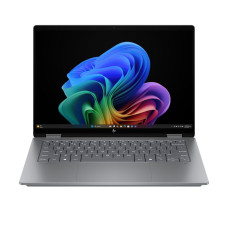 ноутбук 14T_3K_OLED/R5 340 AI/16/1TB/Radeon 840M/W11H/BL/Meteor Silver HP OmniBookX FlipNGAI 14-fk0009ua (D16H5EA)