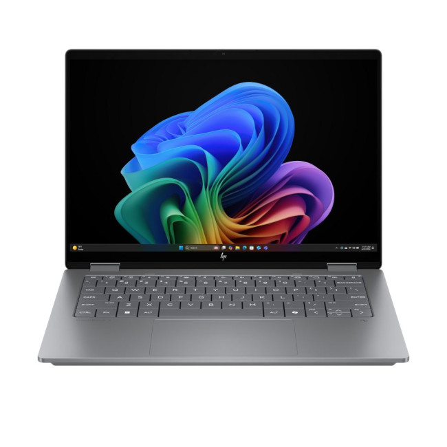 ноутбук 14T_3K_OLED/R7 350 AI/32/1TB/Radeon 860M/W11H/BL/Meteor Silver HP OmniBookX FlipNGAI 14-fk0010ua (D16H4EA)