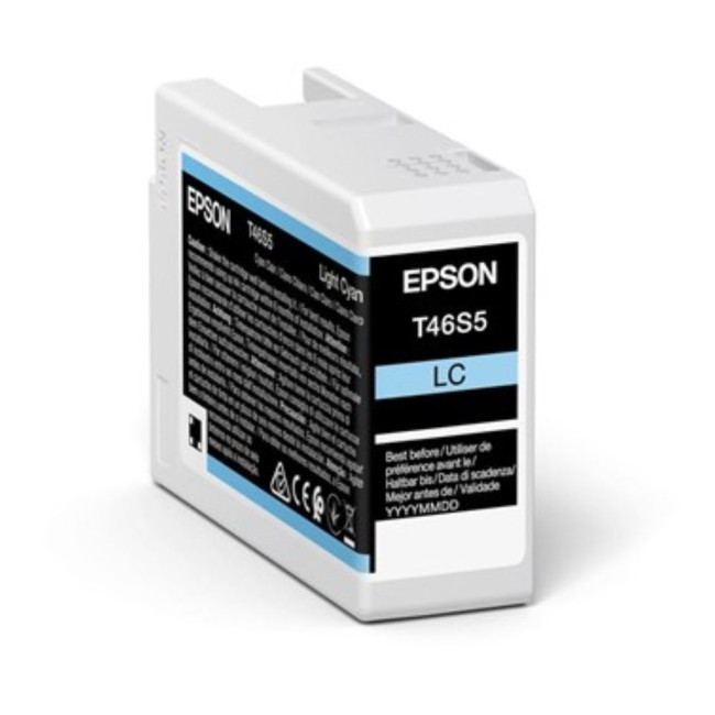 Картридж стуменевий світло голубий для SC-P700 EPSON Light Cyan T46S5 ink 25ml (C13T46S500)