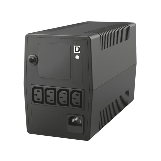 Джерело безперебійного живлення Paxxon 1000Va UPS 4 Outlets TRUST Paxxon 1000Va UPS 4 Outlets (23504)