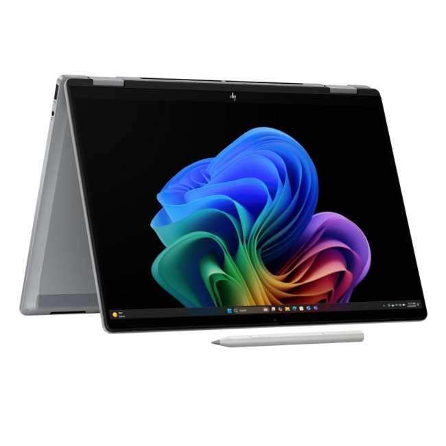 ноутбук 14T_3K_OLED/R7 350 AI/32/1TB/Radeon 860M/W11H/BL/Meteor Silver HP OmniBookX FlipNGAI 14-fk0010ua (D16H4EA)