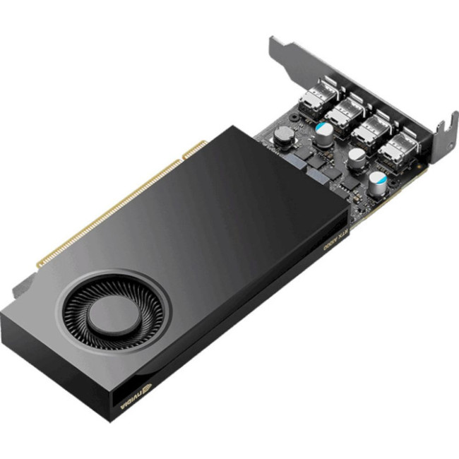 Відеокарта NVIDIA QUADRO PNY NVIDIA A1000 8GB LowProfile OEM PNY NVIDIA RTXA1000 8GB 4mDP (VCNRTXA1000-SB)