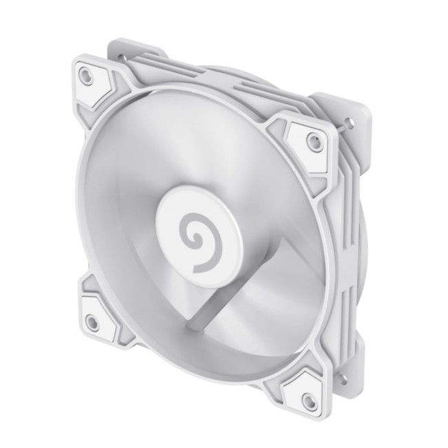 Кулер для корпусу 120 мм, 4pin(M/F), 800~1600 rpm, MAX-30dB, PWM, білий, GMX-WFWT-PWM GAMEMAX GMX-WFWT-PWM