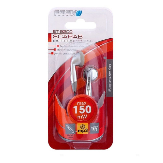 навушники EASY TOUCH ET-9200 SILVER