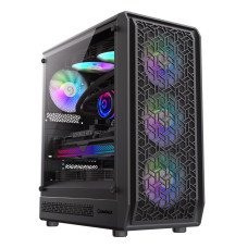 Корпус Micro ATX без блока живлення , загартоване  склоMicro Gaming Mini Tower    M-ATX(200mm), ITX GAMEMAX Forge MB
