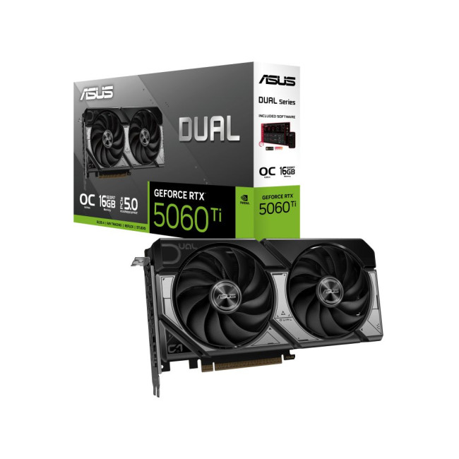 Відеокарта ASUS NVIDIA DUAL-RTX5060TI-O16G ASUS DUAL-RTX5060TI-O16G