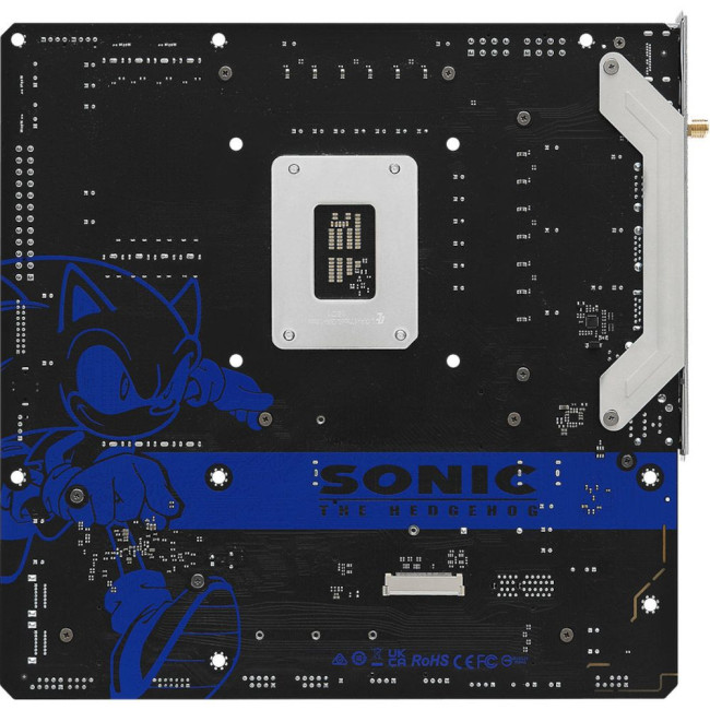 Mатеринська плата s1700 Intel B760 4xDDR5 DP/HDMI/eDP 4xM.2 2.5GbE LAN mATX ASROCK B760M PG SONIC WIFI