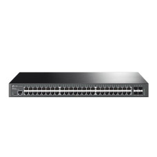 JetStream 48-портовий гігабітний L2 керований комутатор з 4 10GE SFP слотами TP-Link, SG3452X TP-LINK SG3452X