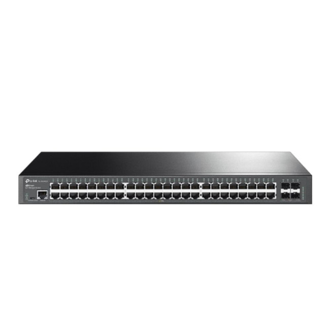JetStream 48-портовий гігабітний L2 керований комутатор з 4 10GE SFP слотами TP-Link, SG3452X TP-LINK SG3452X