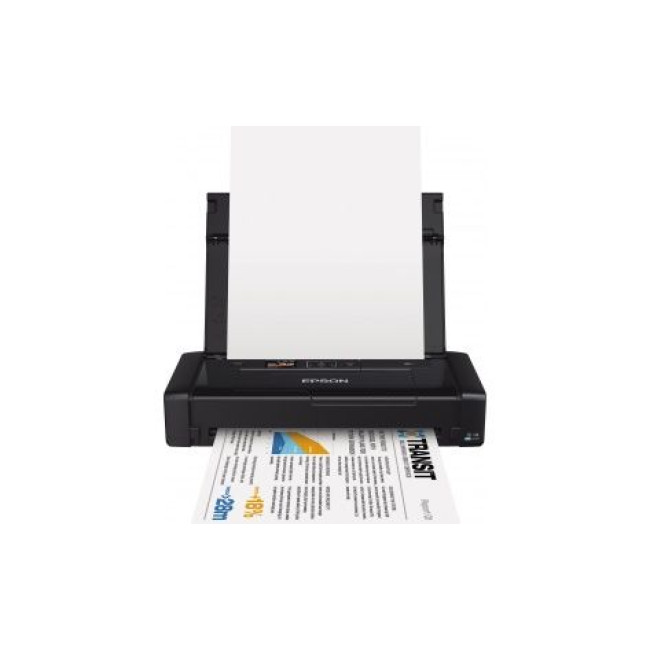 Принтер струменевий портативний, WI-FI, батарея EPSON WF-100W (C11CE05403)