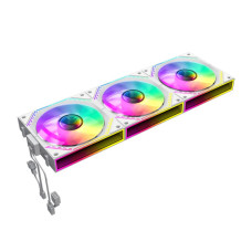 Кулери для корпусу КІТ 3х120мм,4pin(M/F)/3pin(M/F), ARGB, PWM, білий, FN12A-S3I-W GAMEMAX FN12A-S3I-W