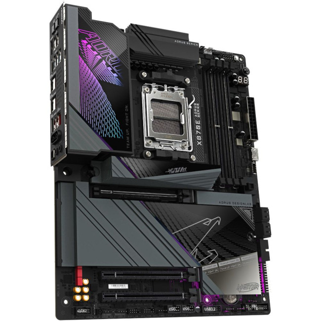 Mатеринська плата sAM5 AMD X870E HDMI 4xM.2  USB4.0 5GbE LAN ATX GIGABYTE X870E AORUS MASTER
