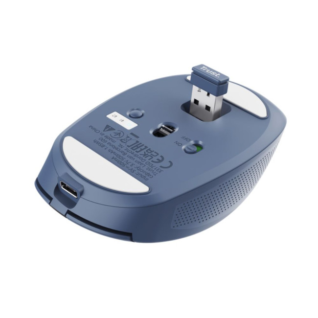 Безпровідна мишка Ozaa Compact Multi-Device Wireless Mouse Blue TRUST Ozaa Wireless Mouse blue (24934)