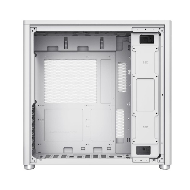 Корпус Tower ATX без блока живленняDTX,Mini-ITX  USB3.0x1,Type-C , Combo audio GAMEMAX MeshBox PRO WT