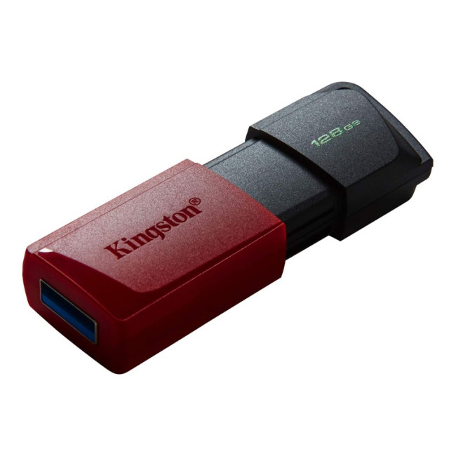 Флеш пам'ять 128GB USB3.2 Gen1 DataTraveler ExodiaM (Black + Red) KINGSTON DTXM/128GB