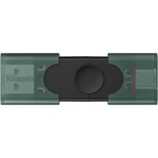 Флеш пам'ять 256GB USB-A + USB-C 3.2 Gen 1 DataTra veler DuoG2 KINGSTON DTDEG2/256GB