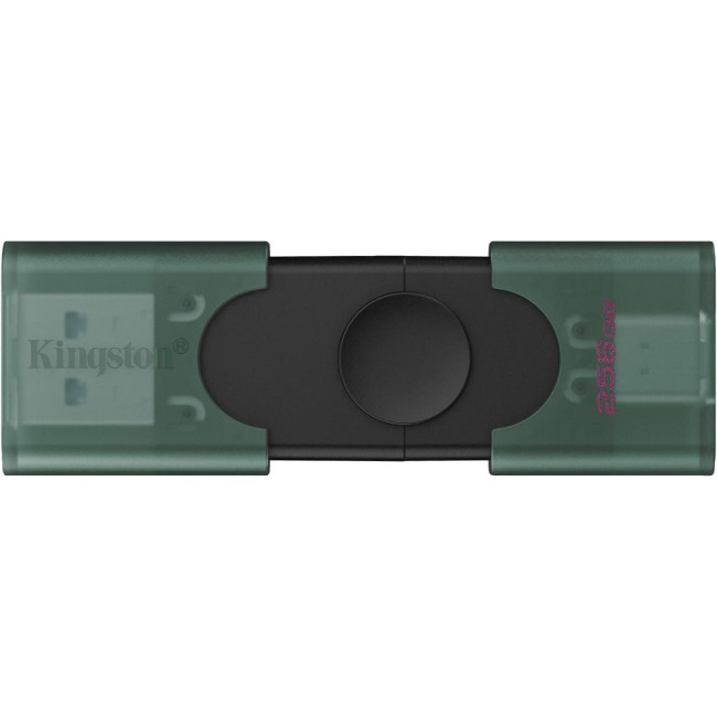 Флеш пам'ять 256GB USB-A + USB-C 3.2 Gen 1 DataTra veler DuoG2 KINGSTON DTDEG2/256GB