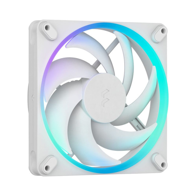 Вентилятор для корпусу 140 мм, білий, ARGB PWM, Zero-RPM capability, Momentum 14 RGB White FRACTAL DESIGN Momentum 14 RGB White (FD-F-MR1-1402)