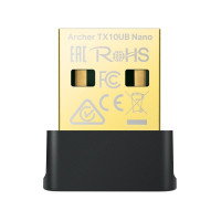 Бездротовий мережевий USB-адаптер AC600 Wi-Fi Bluetooth 4.2 TP-Link, Archer TX10UB Nano TP-LINK Archer TX10UB Nano