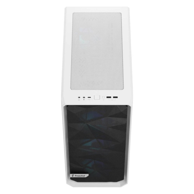 Корпус ATX без БЖ, білий, скло Meshify 2 Compact RGB White TG FRACTAL DESIGN Meshify 2 Compact RGB White TG (FD-C-MES2C-08)