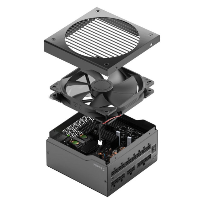 Блок живлення Ion + 2 Platinum 860W, ATX, чорний, повністю модульний FRACTAL DESIGN Ion + 2 Platinum 860W (FD-P-IA2P-860-EU)