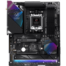 Mатеринська плата sAM5 AMD X870 4xDDR5 HDMI/2xUSB4 3xM.2 2.5GbE LAN ATX ASROCK X870 RIPTIDE WIFI