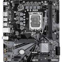 Mатеринська плата s1700 Intel B760 HDMI/DP 2xDDR5 1xM.2 GbE LAN mATX GIGABYTE B760M H V2